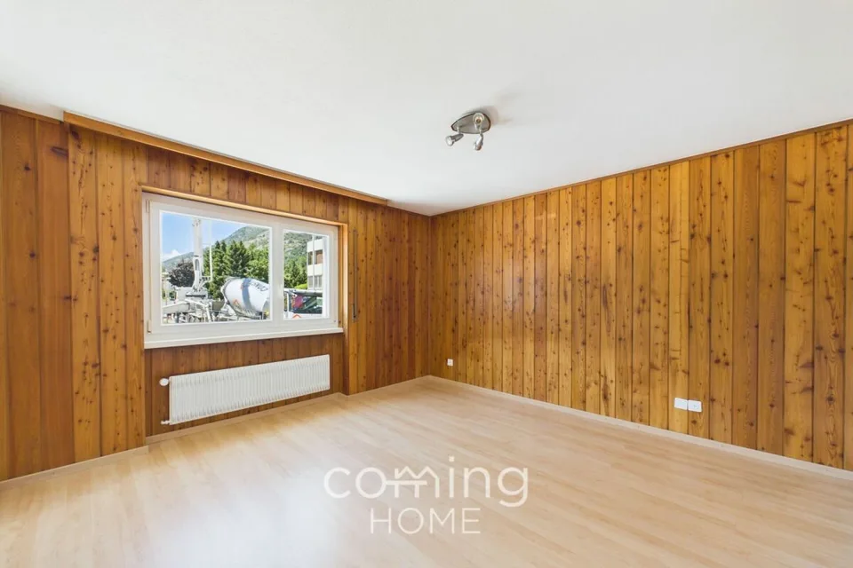 Gepflegte 4.5 Zimmerwohnung in Steg-Hohtenn mit sonnigem Balkon und Bergsicht – Foto 6 von 14