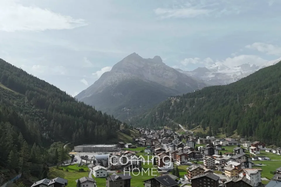 Charmante 4-Zimmerwohnung in Saas-Grund mit sonniger Bergsicht – Foto 10 von 12