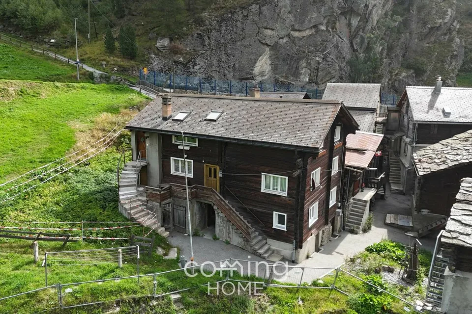 Charmante 4-Zimmerwohnung in Saas-Grund mit sonniger Bergsicht – Foto 11 von 12