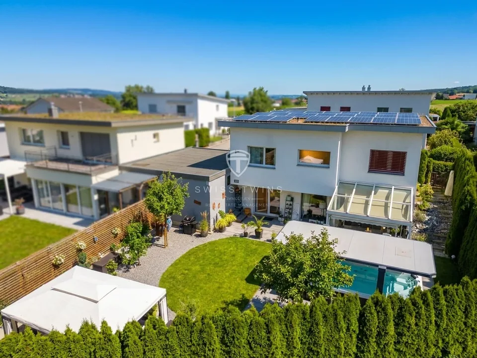 Modernes 6.5-Zimmer-Einfamilienhaus mit Wellnessoase in Emmenbrücke – Foto 12 von 13