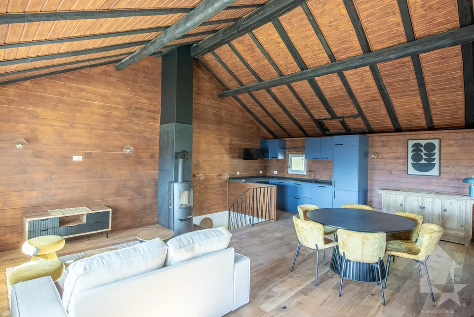 Maison mitoyenne refaite à neuf : calme, vue et ensoleillée – photo 6 sur 25