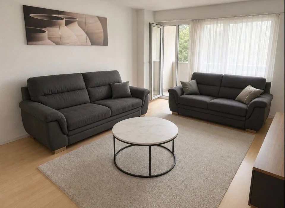 Appartement charmant et confortable de 2 pièces dans un quartier calme près de Solothurn