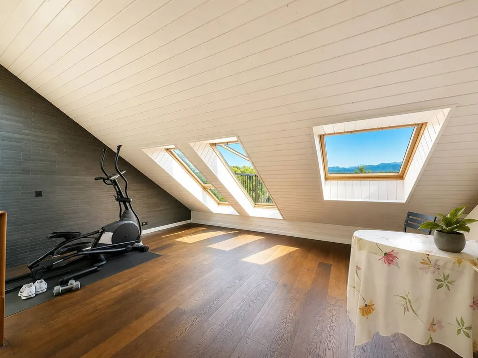 Villa mitoyenne contemporaine avec jardins et vue dégagée à Pully – foto 21 di 24