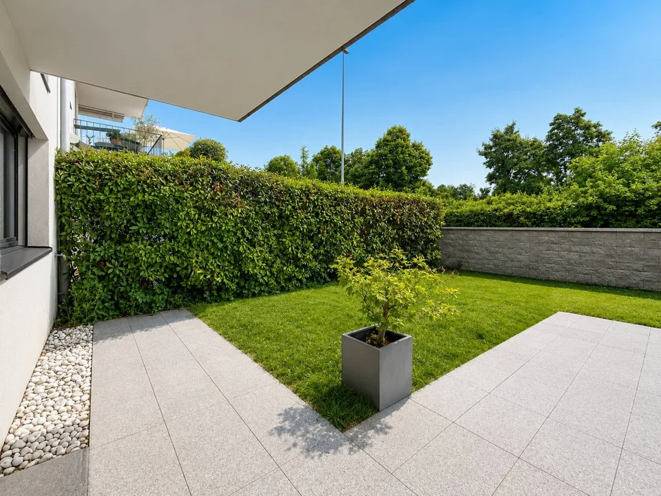 Villa mitoyenne contemporaine avec jardins et vue dégagée à Pully – foto 23 di 24