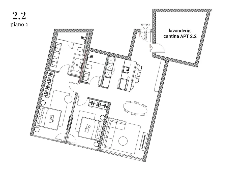 Bellissimo 3,5 Locali con grande Giardino presso la RESIDENZA MIRADOR – foto 11 di 11