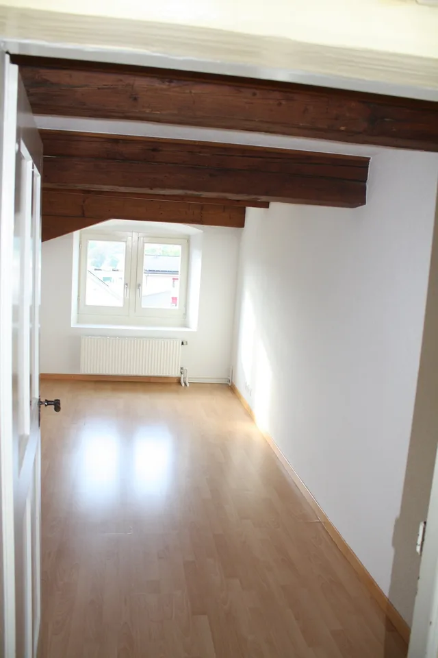 Brightly renovated 4.5-room apartment with its own house part and large garden in Sennwald