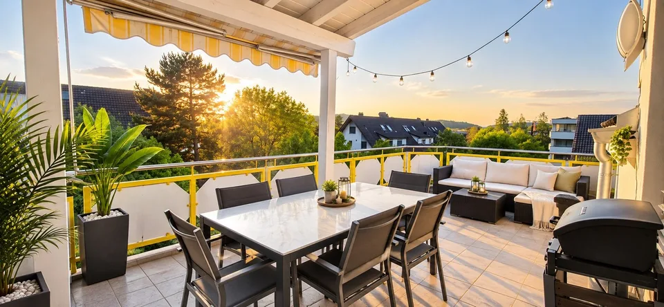 Exclusive 5.5-room maisonette apartment with gallery and large balcony