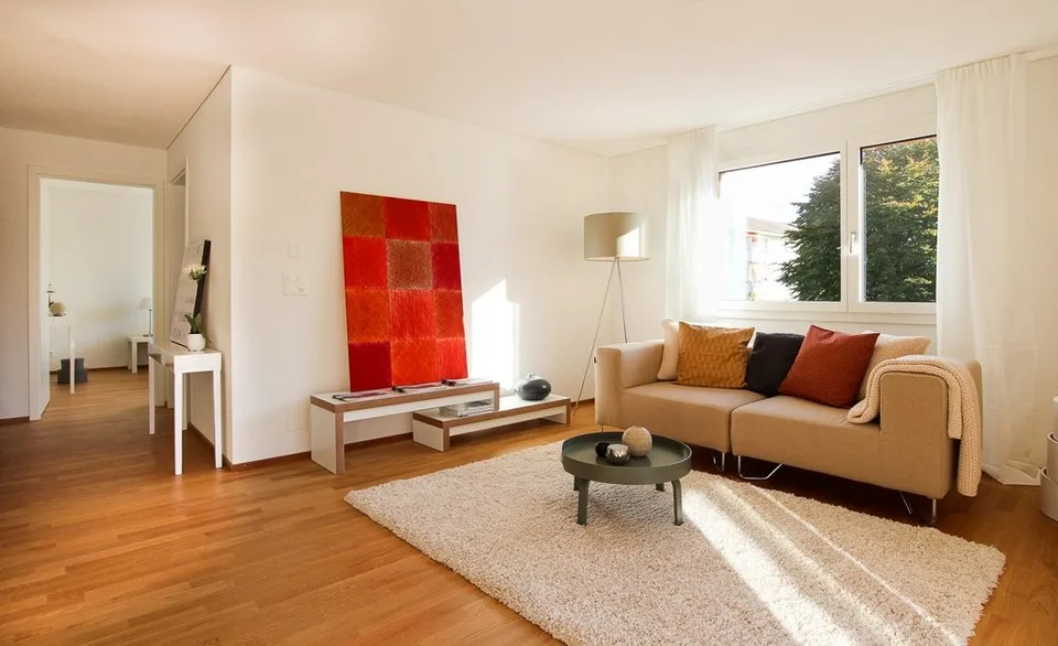 Wohnen im Grünen - schöne 3.5-Zimmerwohnung