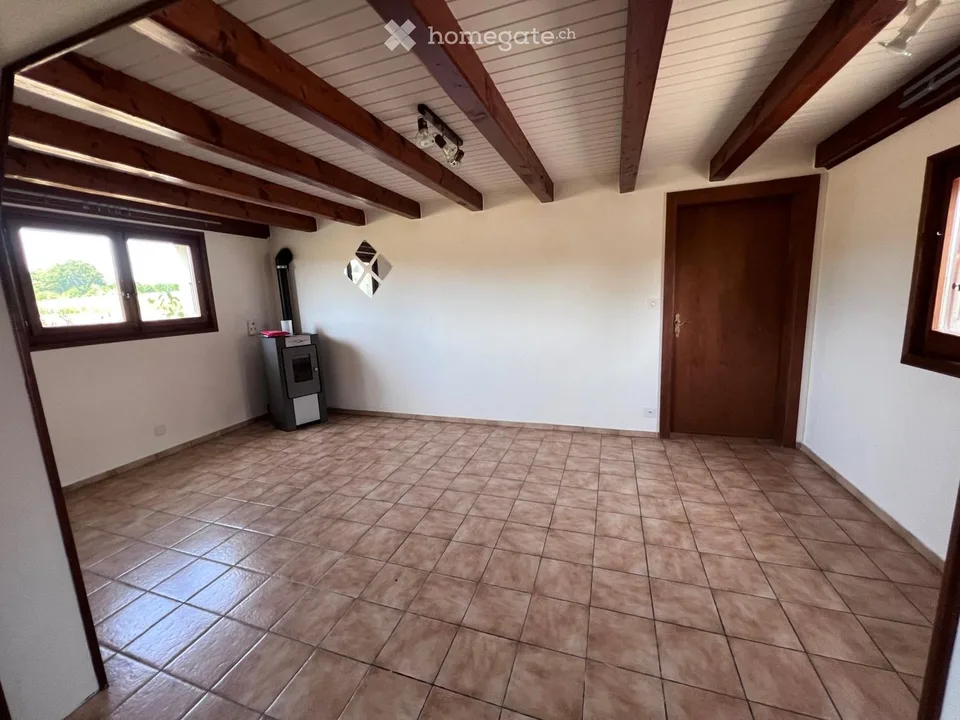 Piccola casa di 2,5 locali in affitto a Bussy-sur-Moudon