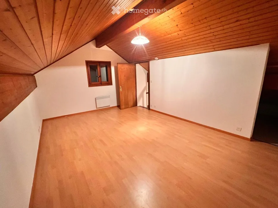 Piccola casa di 2,5 locali in affitto a Bussy-sur-Moudon