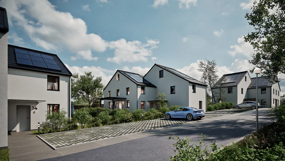BAUARBEITEN IM GANG: Neues 4.5-Zimmer-Haus - Fertigstellung Juni 2027 – Foto 3 von 11
