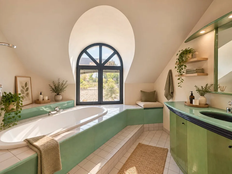 Un'architettura unica nel cuore di un ambiente verde – foto 9 di 13