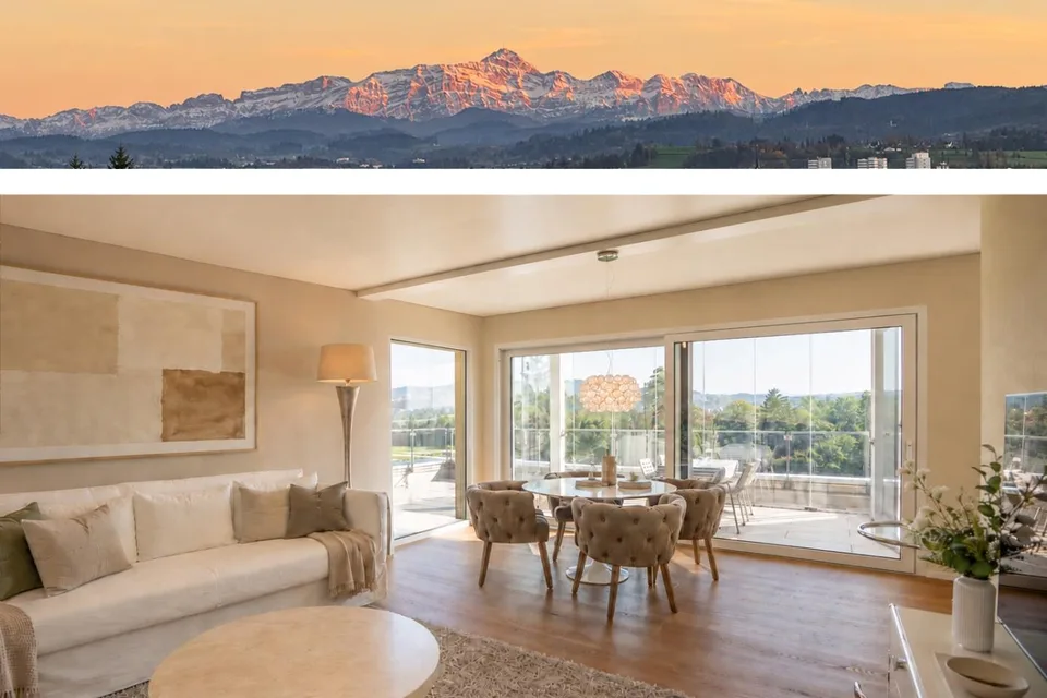 Exclusive living with a view of Säntis