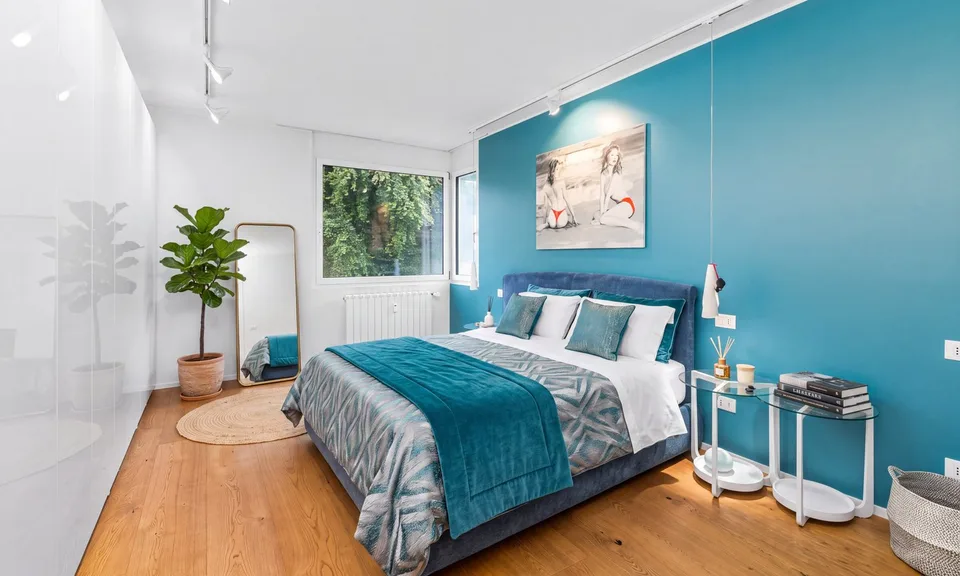 Großzügige 4.5-Zimmer-Wohnung mit Seeblick im Grünen in Carona – Foto 6 von 9