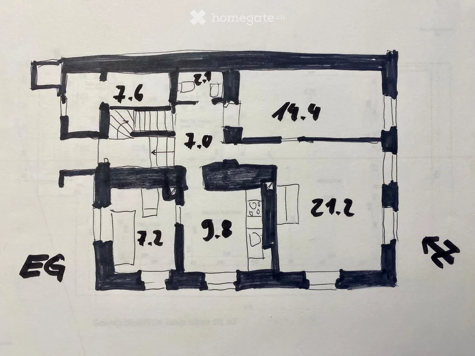 Charmantes 5.5-Zimmer-End-Einfamilienhaus in Arboldswil