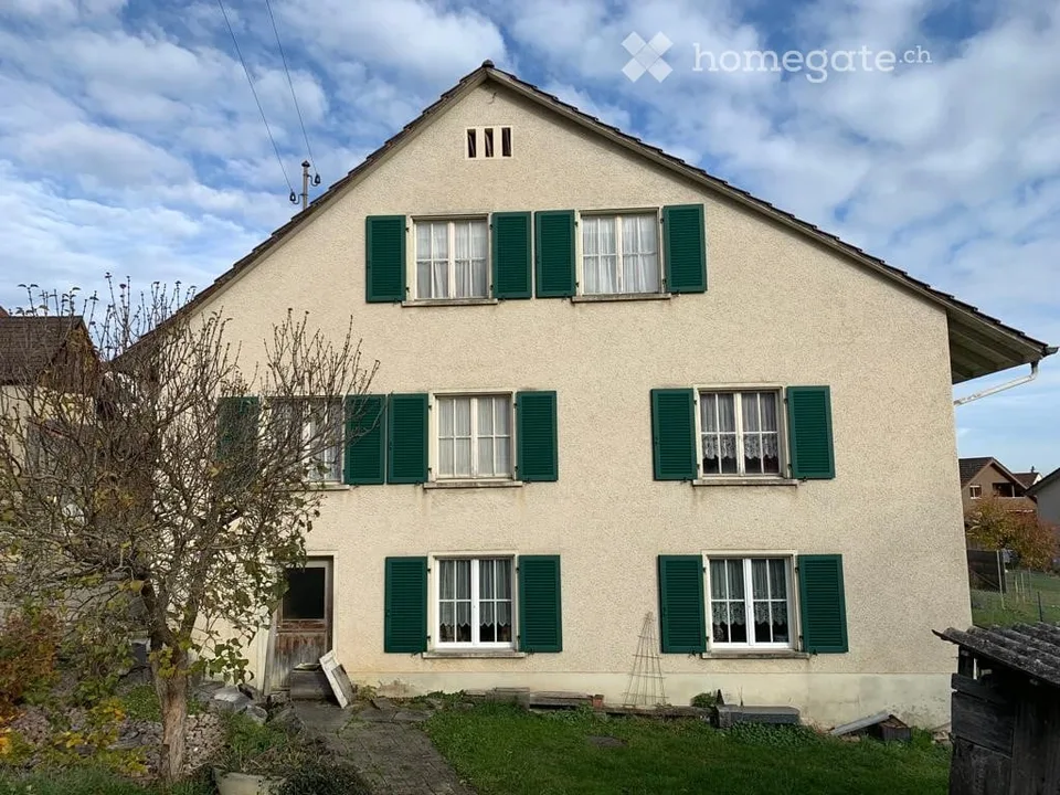 Charmantes 5.5-Zimmer-End-Einfamilienhaus in Arboldswil