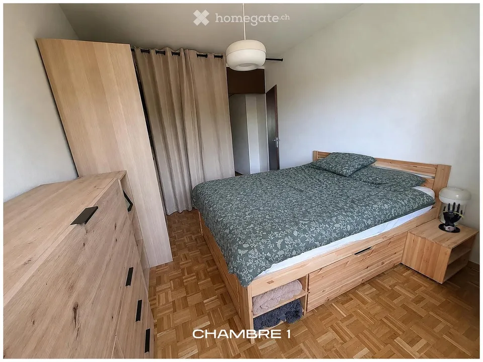 Four-room apartment with balcony in Meyrin