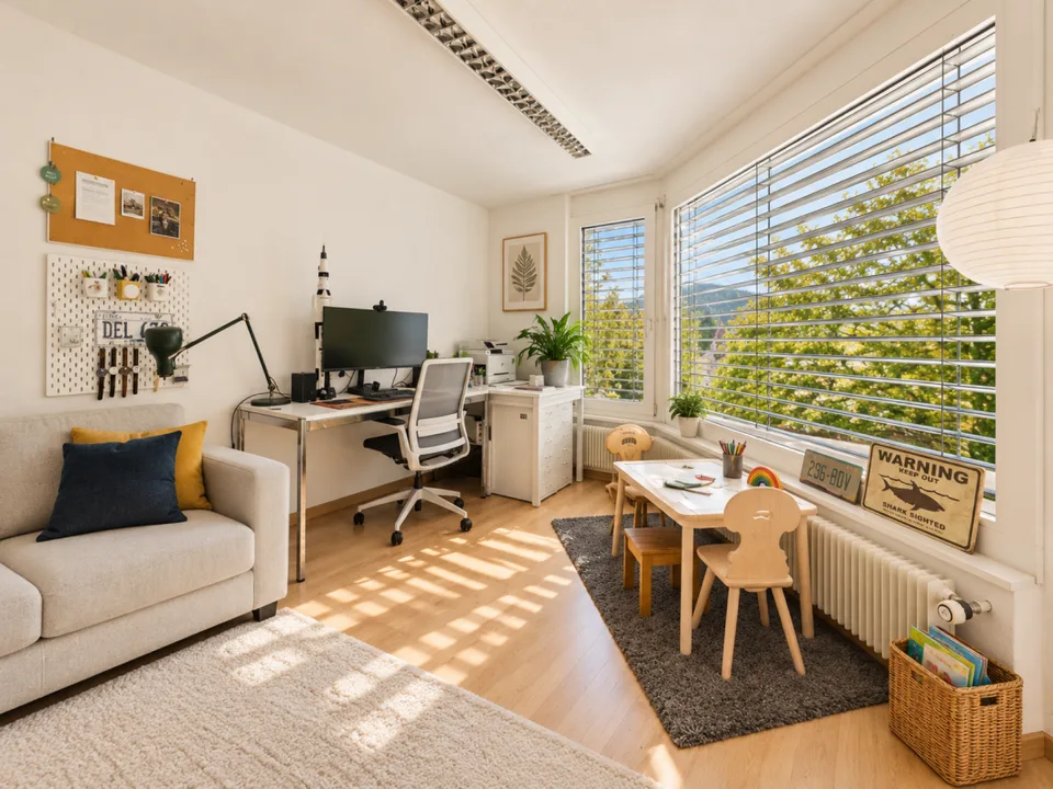 3½-Zimmer-Attikawohnung mit separat dazumietbarem Büro in Muri bei Bern
