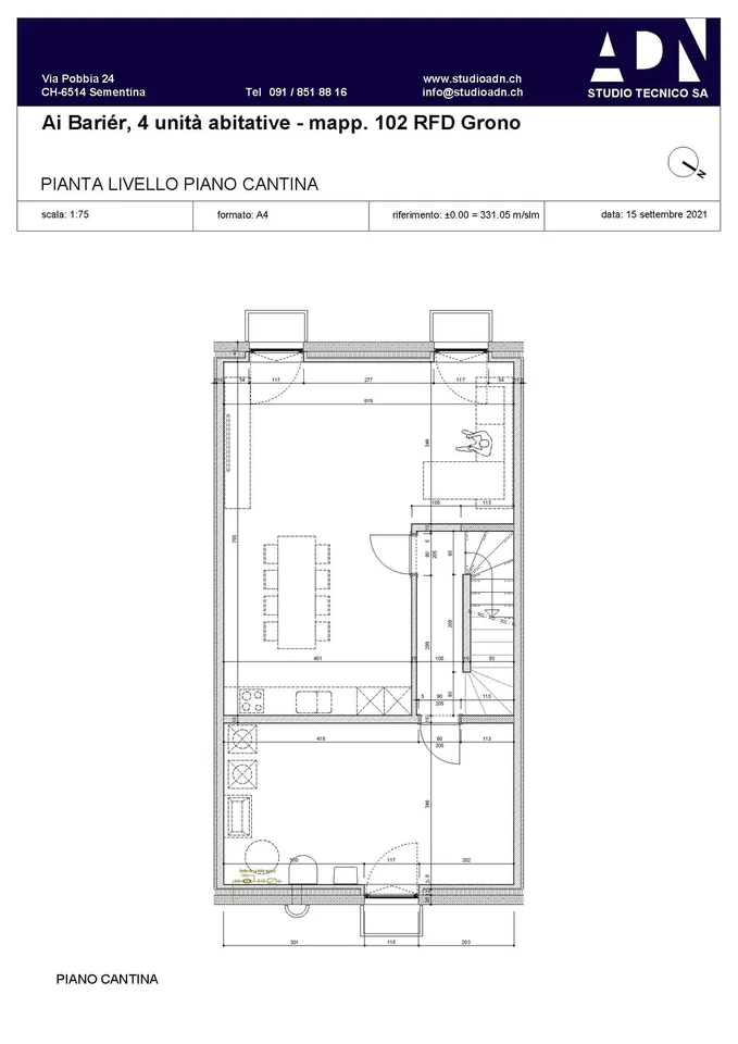 GRONO AFFITTASI/VENDESI ULTIMA CASA A SCHIERA DI STANDARD SUPERIORE