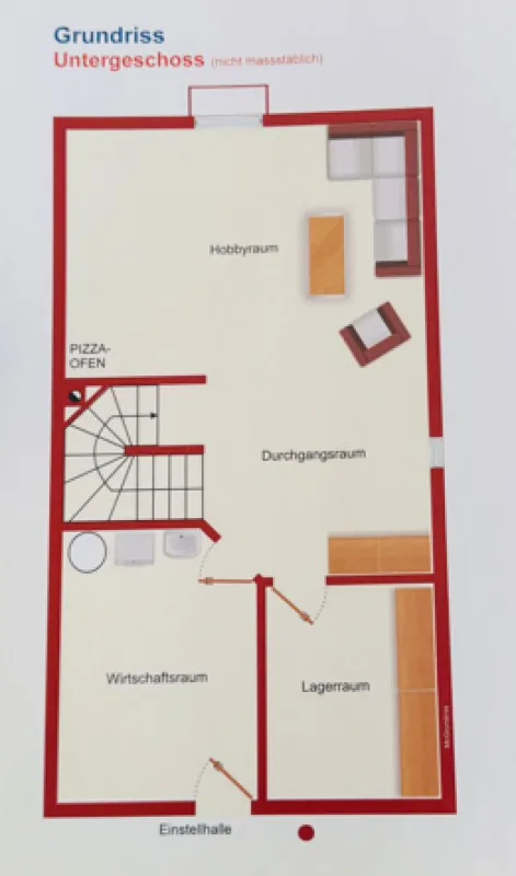 Maison de coin de 4,5 pièces avec jardin, garage, place de parking et four à pizza à Giebenach – photo 26 sur 26