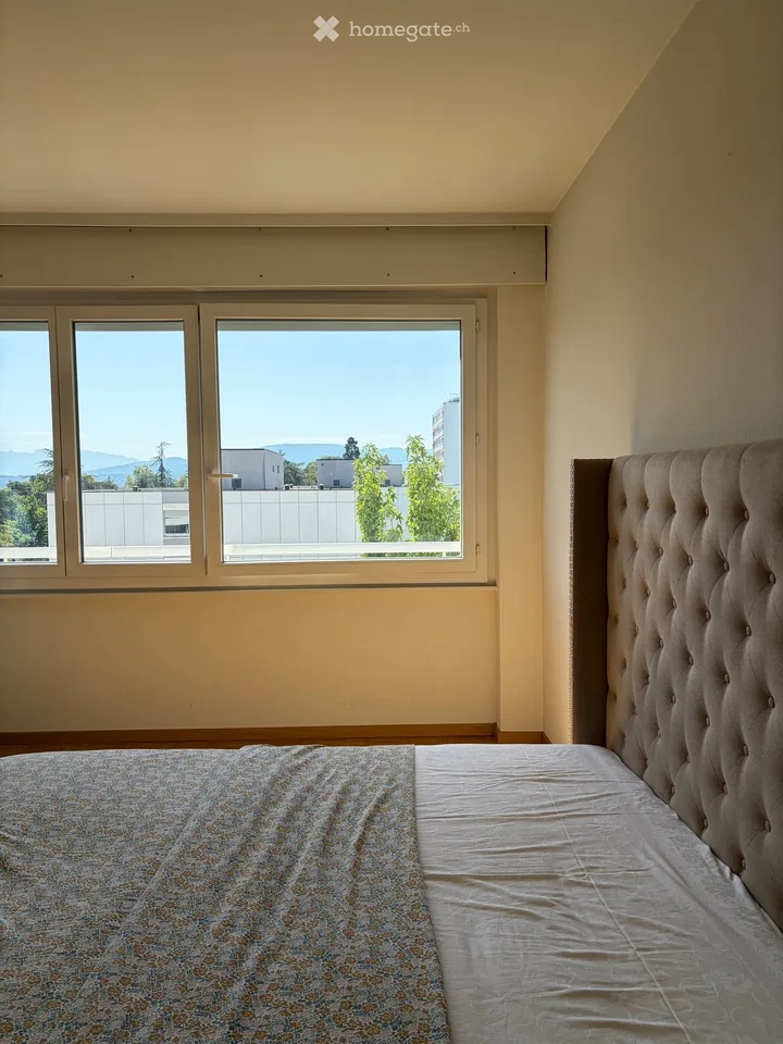Large furnished room for rent in Versoix, charges included