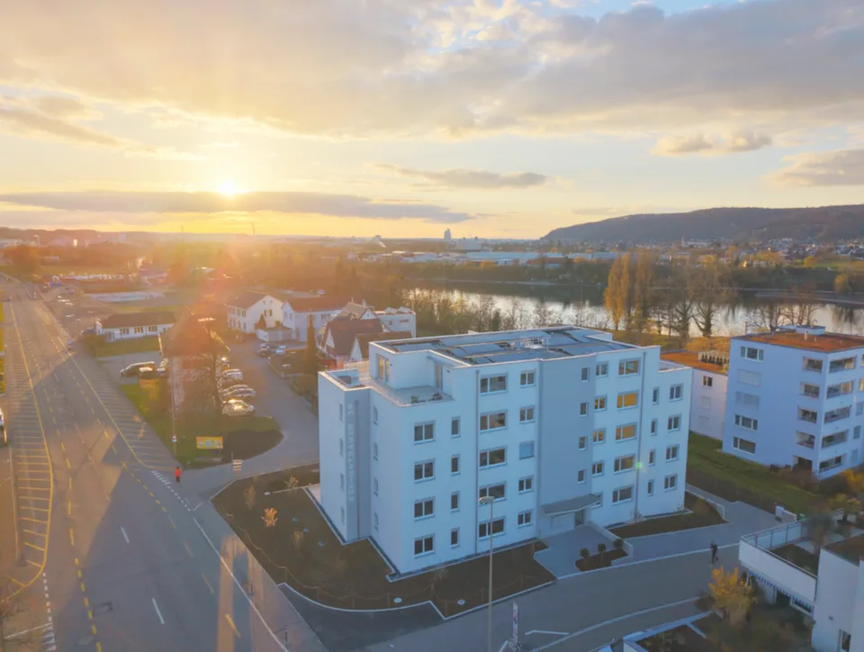 Exclusive 3.5-room penthouse apartment in first occupancy with 98 m² sun terrace