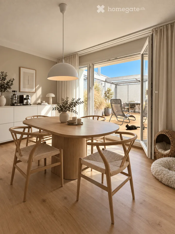 Maisonnette avec terrasse et jardin