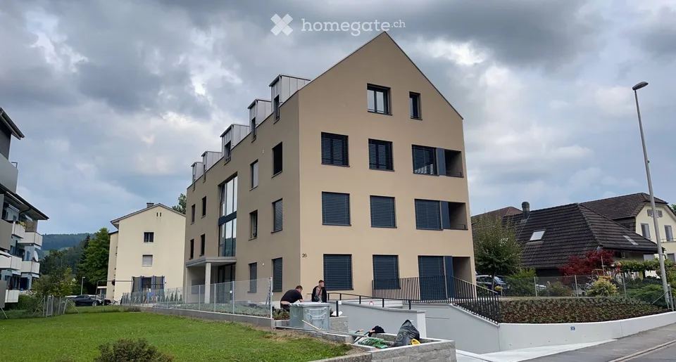 Appartamento moderno 2.5 locali al piano terra a Oberkulm