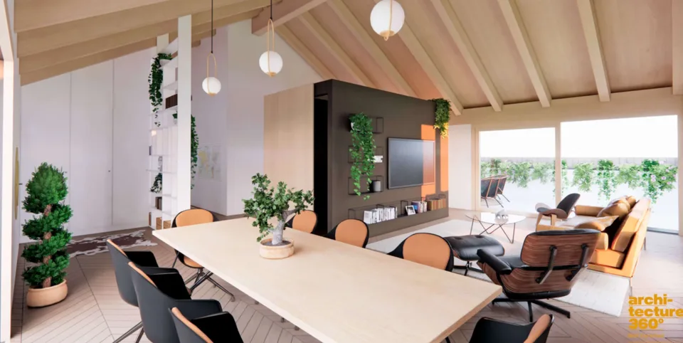 Neue 3.5-Zimmer-Dachwohnung mit Terrasse in St-Aubin FR – Foto 3 von 10