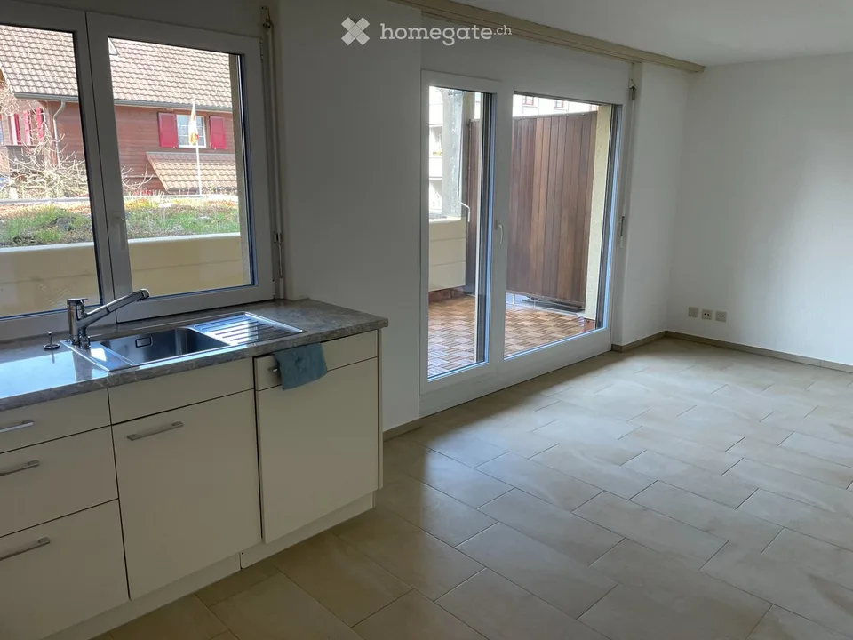1 Zimmer Wohnung mit grossem Balkon in Niederscherli