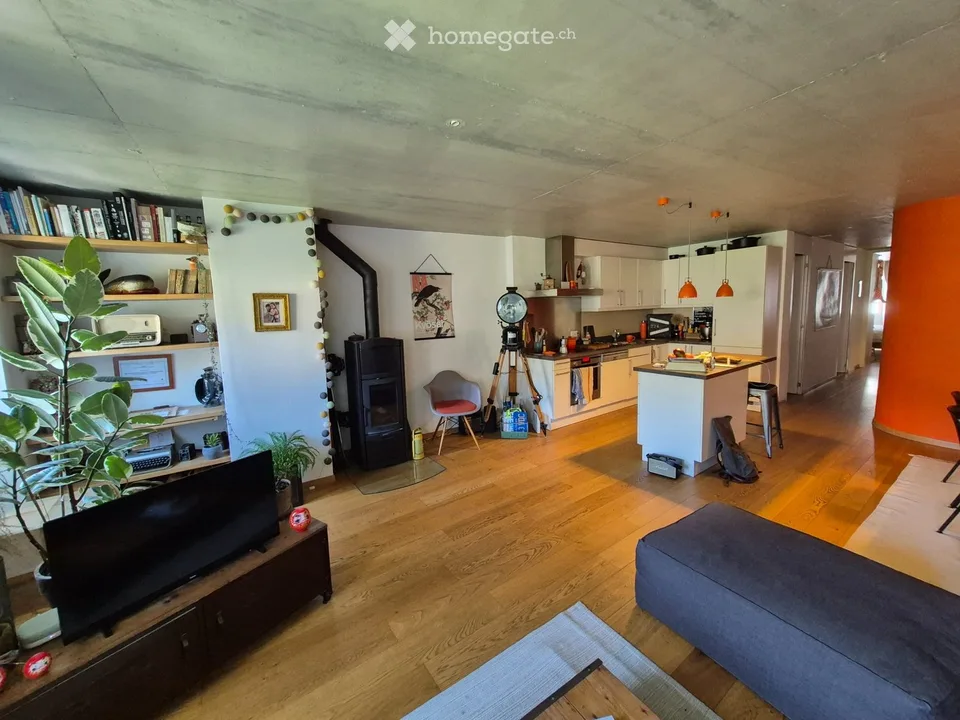 Ripreso in affitto - 3.5 locali nel centro di Cully