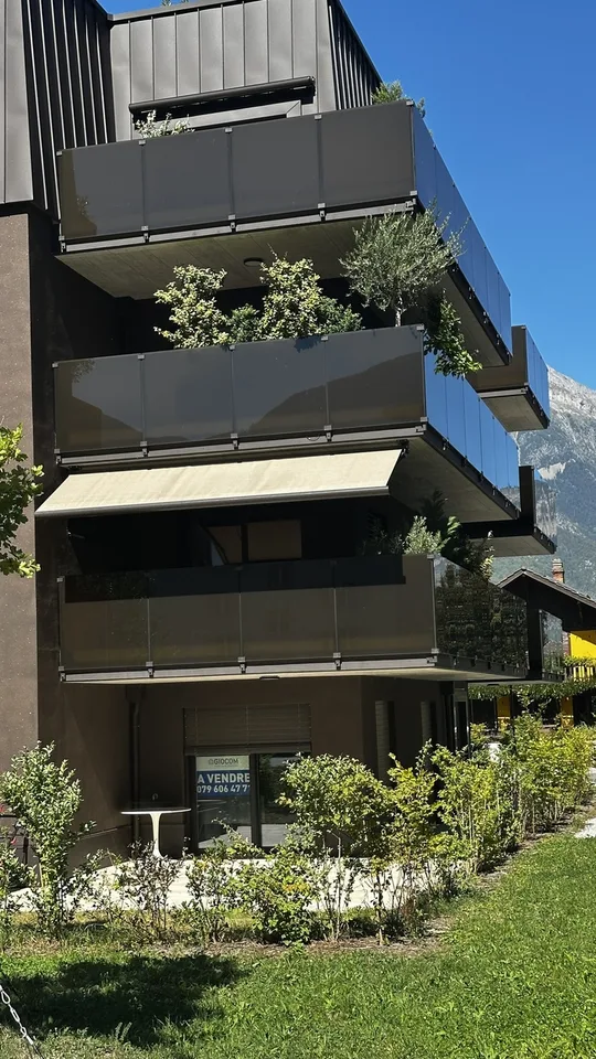 Appartamento recente 3,5 locali, terrazza - giardino nel centro di Martigny – foto 11 di 11