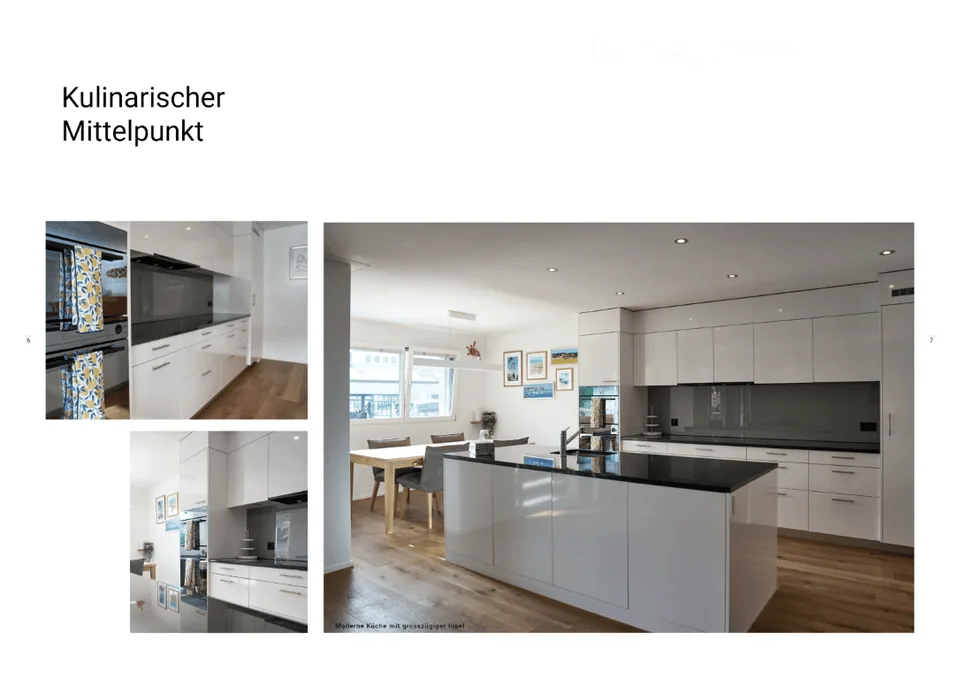 Bright 4.5-room apartment with terrace, 5 underground parking spaces, and hobby room – photo 3 of 9