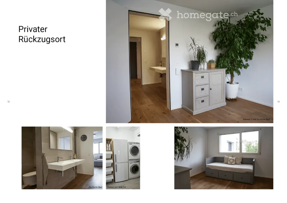 Bright 4.5-room apartment with terrace, 5 underground parking spaces, and hobby room – photo 6 of 9