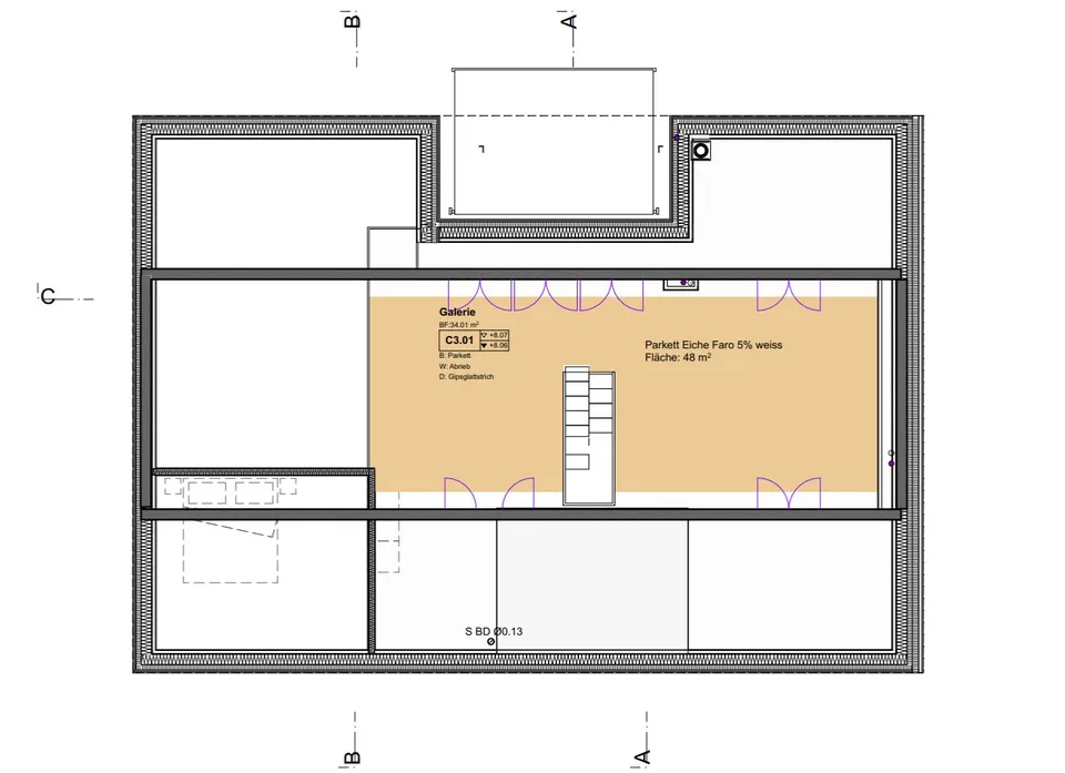 Exclusive 4.5-room gallery apartment in St. Silvester to high standards