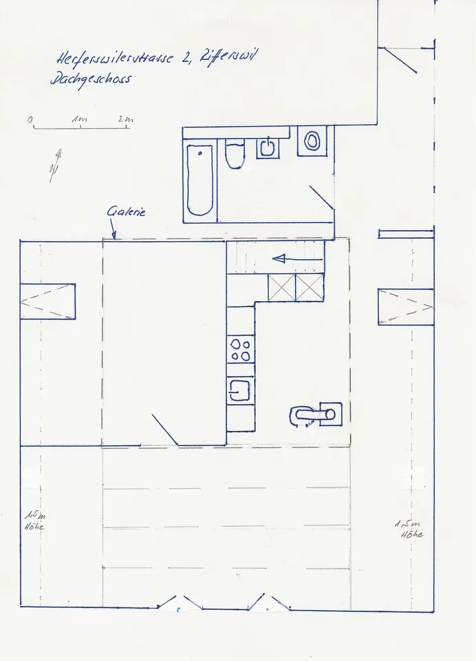 Appartement sous les toits à Rifferswil
