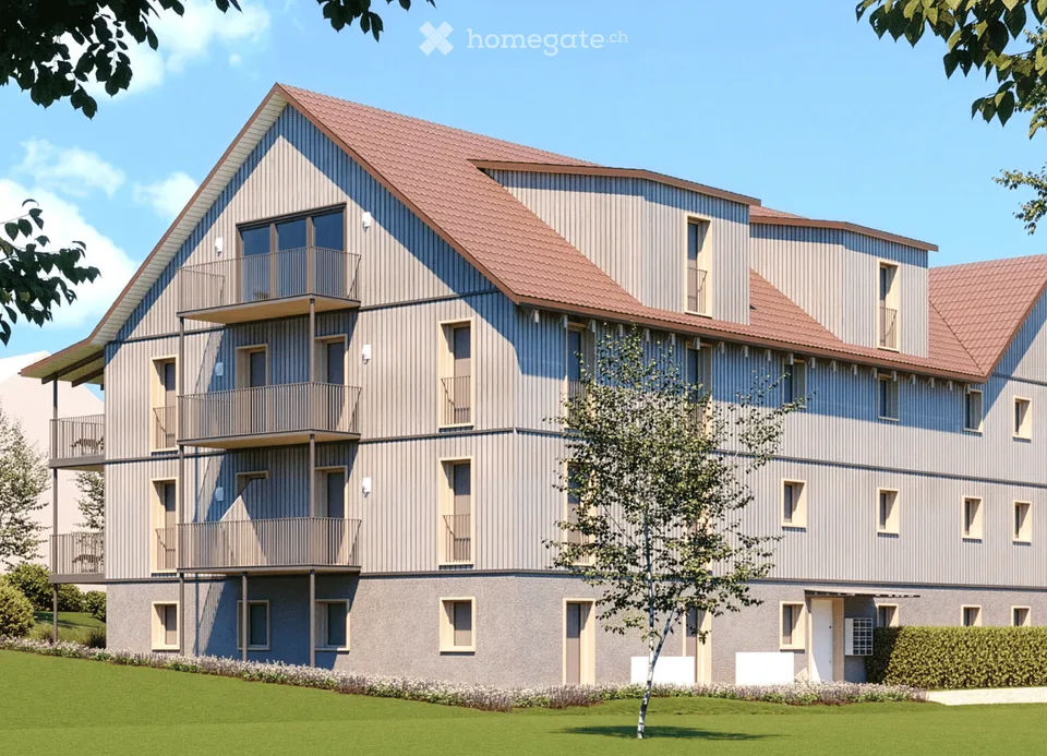 Appartement de 3,5 pièces au dernier étage avec vue sur le lac à Eschenz – Première occupation décembre 2026