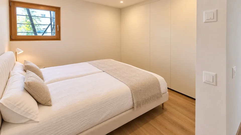 FAIDO – WOHNUNG RENOVIERUNG IN GRÜN, ZWEI SCHRITE VON DER PIUMOGNA-WASSERFALL