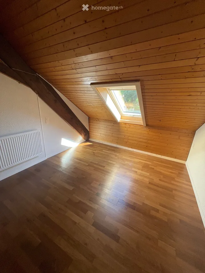 Appartement mansardé de 3 pièces confortable