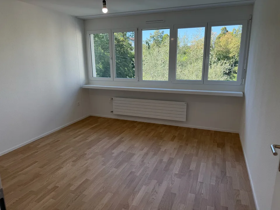 komplett sanierte 3 1/2 Zi. Wohnung im Grünen am Dorfbach