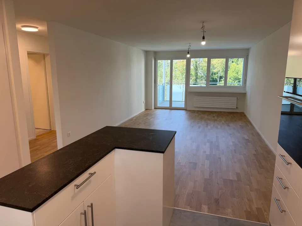 komplett sanierte 3 1/2 Zi. Wohnung im Grünen am Dorfbach