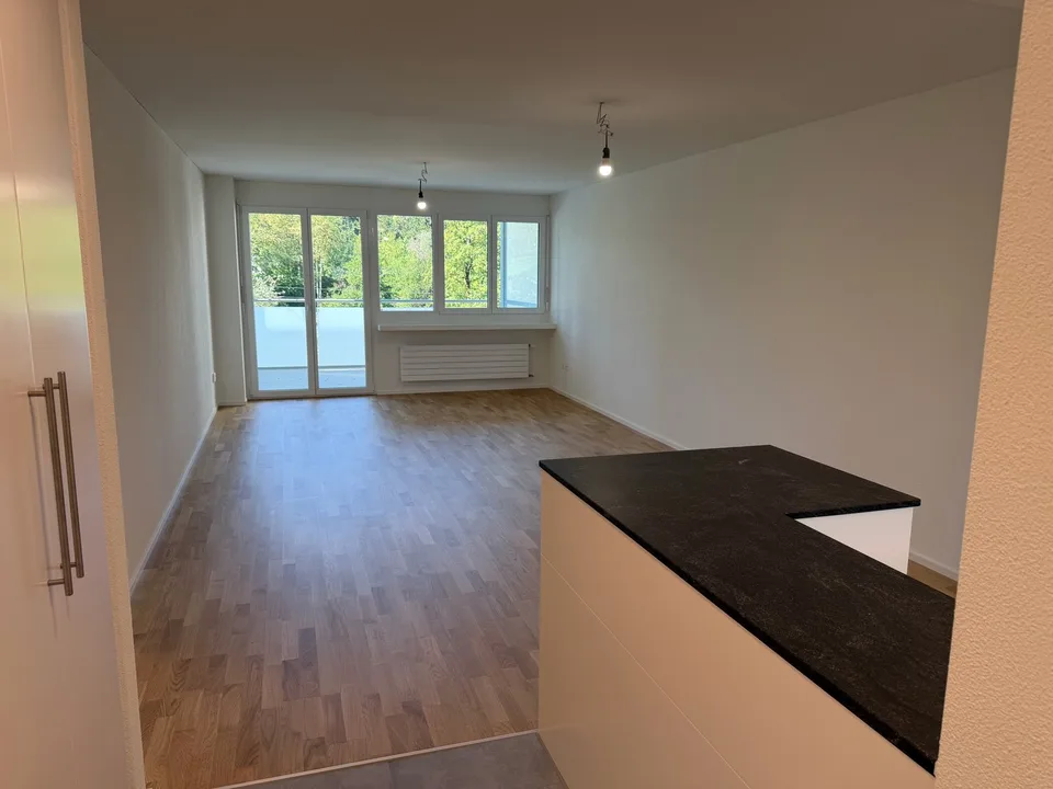 komplett sanierte 3 1/2 Zi. Wohnung im Grünen am Dorfbach