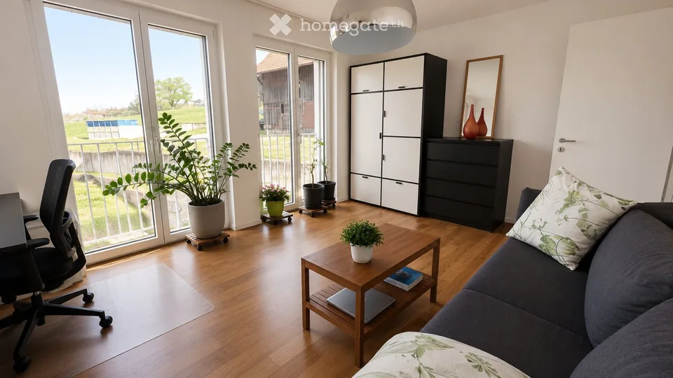 Exclusive bright 4.5-room apartment in a green area with quick connection to Zurich