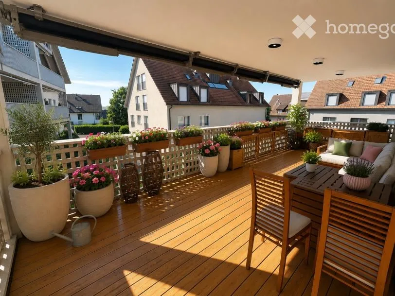Exclusive bright 4.5-room apartment in a green area with quick connection to Zurich