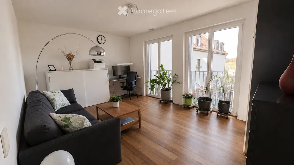 Exclusive bright 4.5-room apartment in a green area with quick connection to Zurich