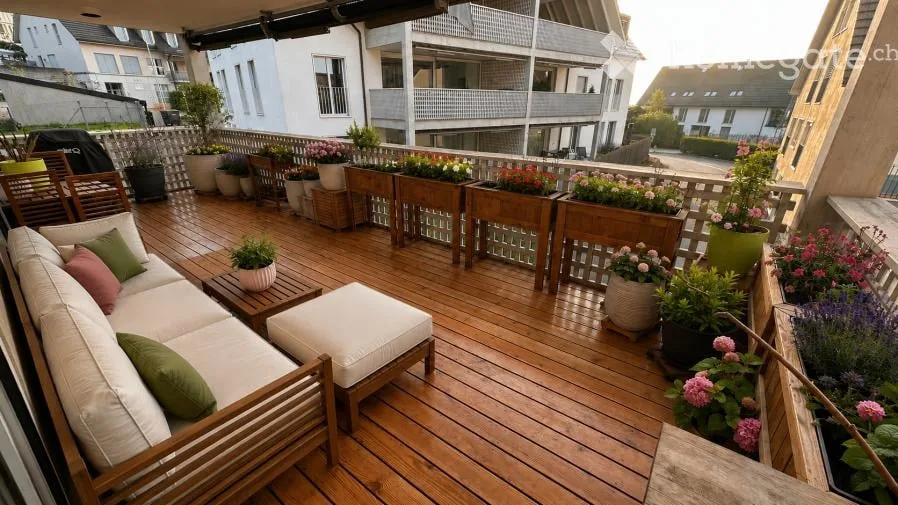 Exclusive bright 4.5-room apartment in a green area with quick connection to Zurich