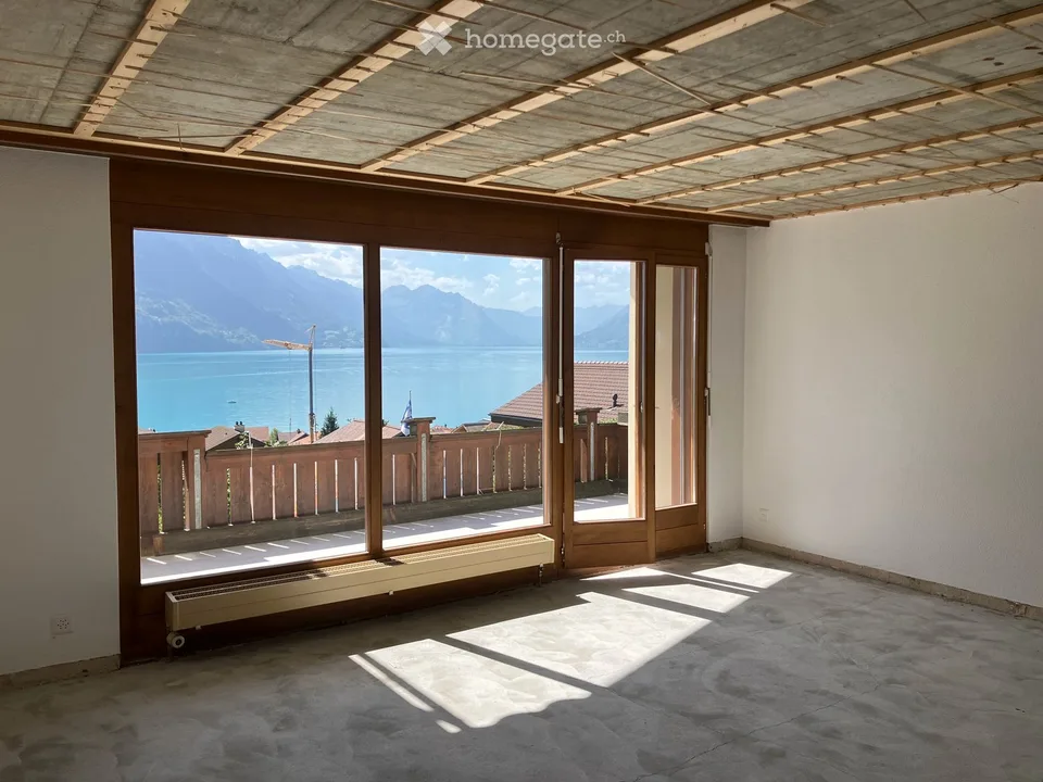 First occupancy after renovation: 4 1/2 room apartment with lake view