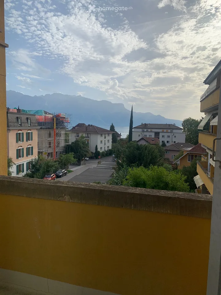 Incantevole appartamento di 2 locali con balcone a Vevey