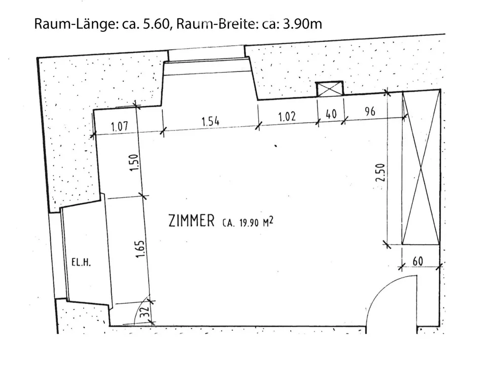 Office / Storage room in the old town with private WC & rooftop terrace