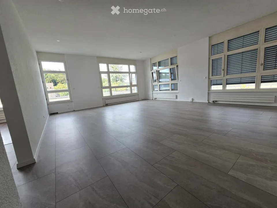 Appartamento di 4.5 locali con terrazza sul tetto eccezionalmente grande a Bösingen – disponibile immediatamente!